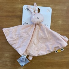 NEUF- Doudou plat rond Lapin