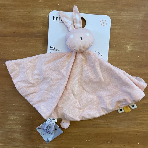 Neuf doudou plat rond - doudou, lapin