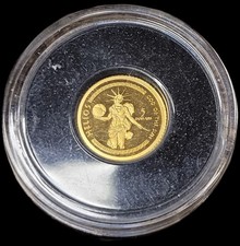 Monnaie De 0.5 Gr En Or 999