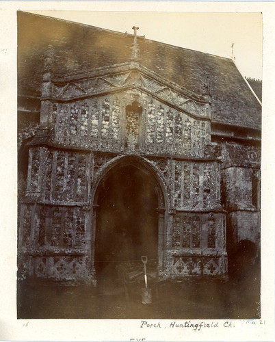 England huntingfield church - huntingfield,