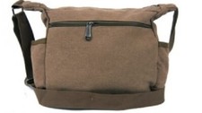 Sac messager en toile/sac à