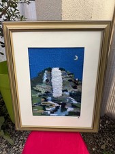 Tableau au crochet 3D