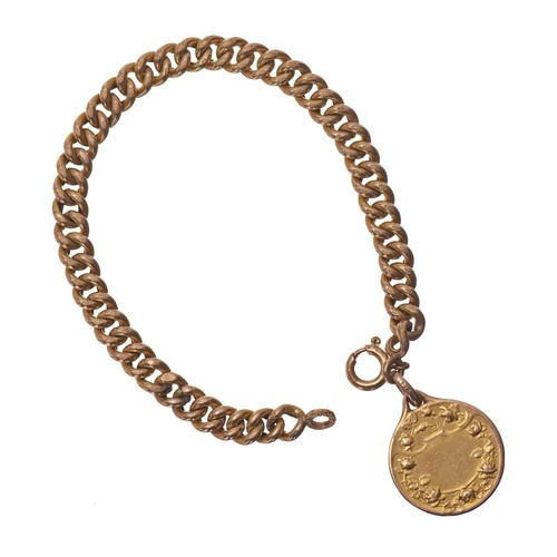 Ancien bracelet plaqué - ancien,
