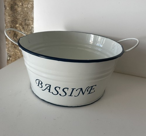 Cuvette inscription bassine - et,
