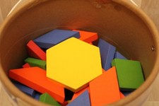 Jeu de construction mosaïque