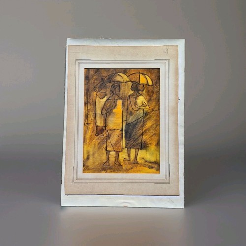 Peinture ancienne scène
