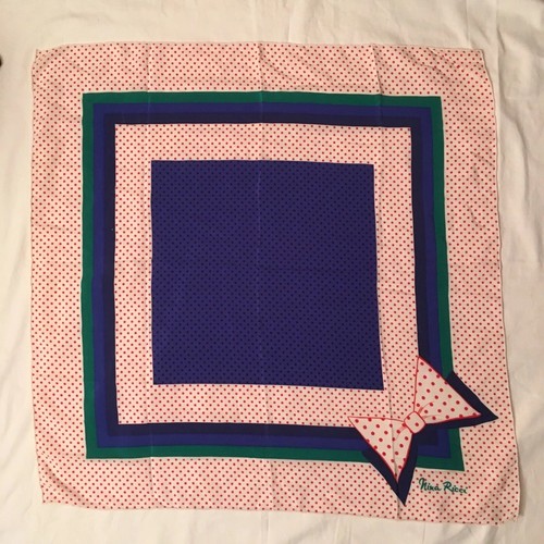 Nina ricci foulard soie pois - nina,