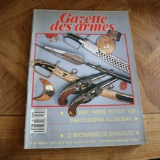 Revue GAZETTE ARMES n°195 1989 attack sarajevo gun browning boy dard