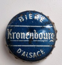 Old capsule beer brewery KRONENBOURG Strasbourg 