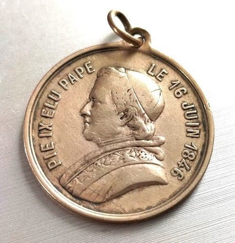 Médaille religieuse papale - religieuse,