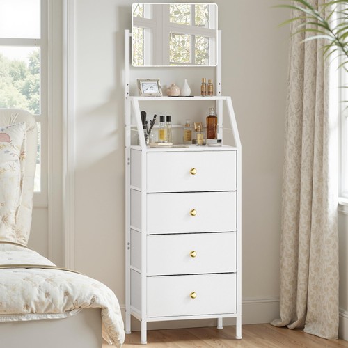 Commode haute avec miroir - commode,
