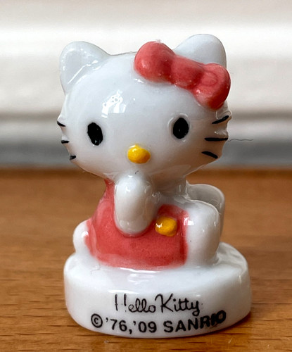 Jolie fève chat hello kitty - hello,
