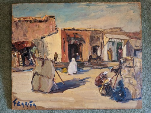 Ancienne peinture orientaliste