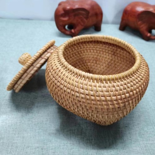 Boîte rangement osier - boîte, en