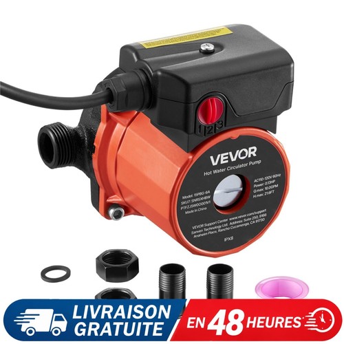 Vevor pompe circulation eau - pompe,