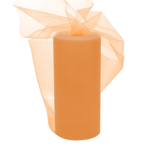 Rouleau tulle orange - de, 30cm