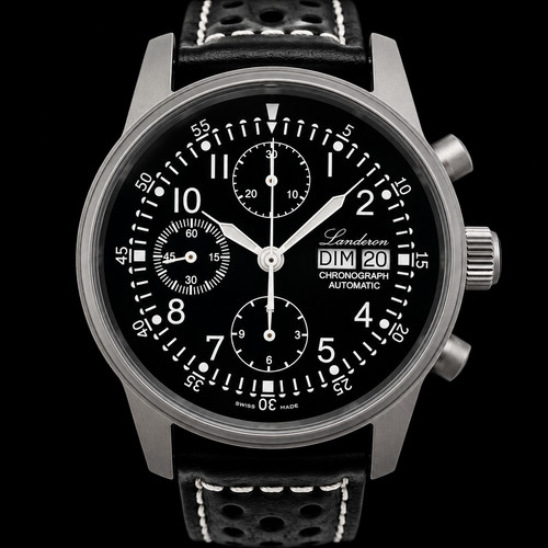Landeron chronographe - chronographe, en