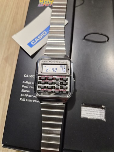 Casio retour vers - le, futur