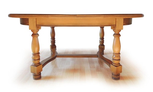 Table ovale frêne avec - table, frêne,