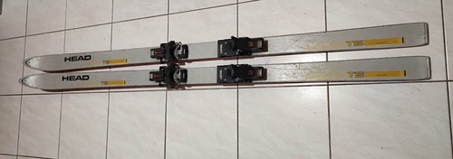 Ski droit vintage - 180cm, avec