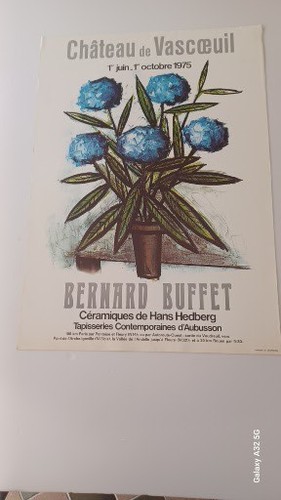 Affiche expo originale bernard - expo,