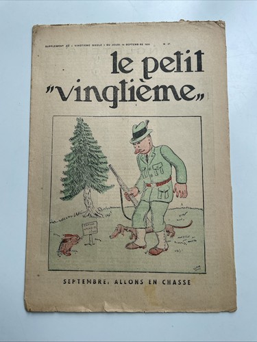 Petit vingtième allons - vingtiÈme,