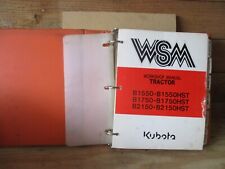 Kubota B1550 B1750 B2150 HST  Workshop Manual   97897-10224