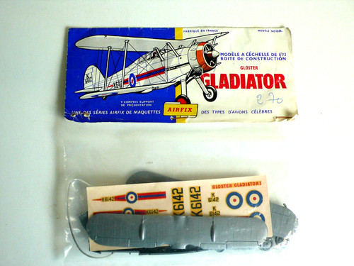 Kit airfix gloster - 1/72,