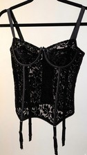 Bustier corset en dentelle