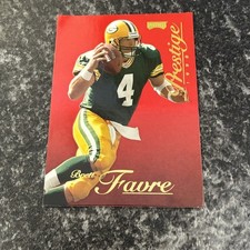 1998 Playoff Prestige SSD Hobby #9 Brett Favre Green Bay Packers Red
