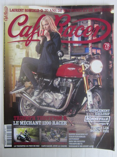 Cafe racer 78 triumph - n°, /triumph