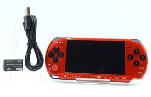 Lire sony psp 3000rouge noir - [lire],