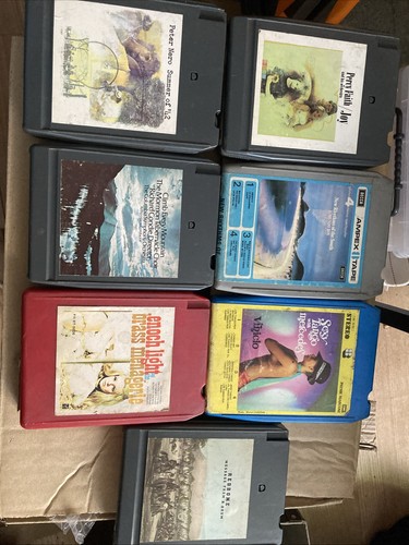 Lot cassettes audio - k7, 8