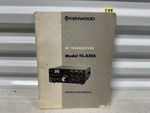Kenwood 830s instruction - kenwood, ts-830s