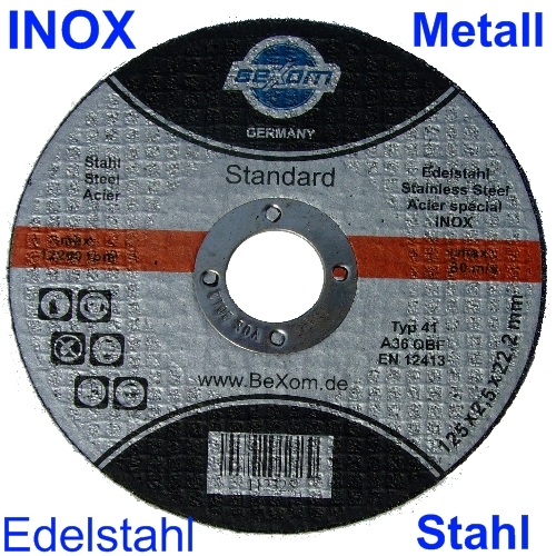 Disque tronçonnage 125x2 5 - disque,