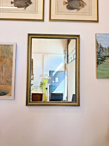 Ancien miroir mural