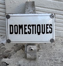 Ancienne plaque émaillée