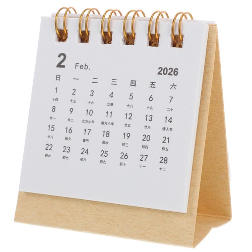 Mini calendrier table - mini,