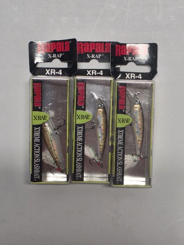 Rapala rap xr 4 - (lot, x-rap