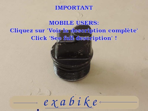Bouchon fourche gauche pour - gauche,