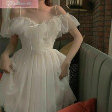 2023 New Women Ruffle Dress Straps Sweet Lolita Charm Princess Party Gown Hot