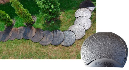 Moule béton bûche - , tremplin