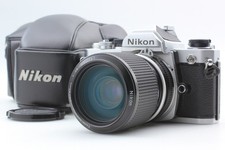 Lire [N MINT] Nikon FM 35mm SLR Film Camera Silver Ai NIKKOR 43-86mm F3.5 JAPON