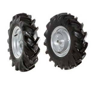 Paire roues gommées 8 - paire,
