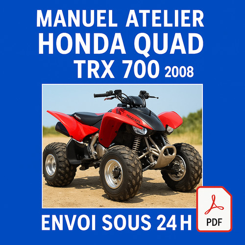 Manuel atelier honda trx 700 - manuel,