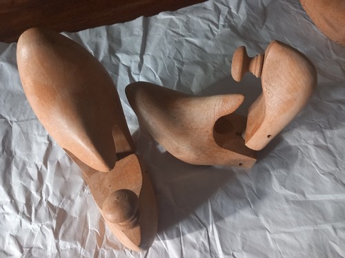 Paire embauchoirs ancien - paire,