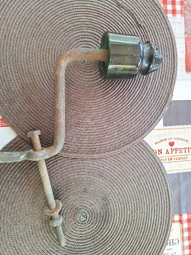 Ancien isolateur edf verre - isolateur,