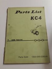 éclaté pièce de motoculteur iseki kc4