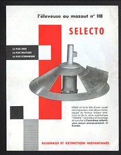 DREUX (28) EQUIPMENT / BREEDER au MAZOUT SELECTO "LECERF / R. MAZARGUIL"