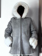 Femme - Veste Longue peau l’aînée AGNEAU DE TOSCANE